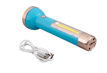 High-Power Rechargeable Flashlight