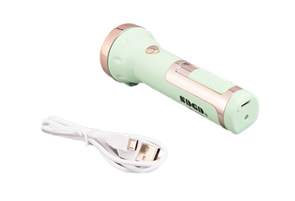 Rechargeable Flashlight With Cigarette Lighter